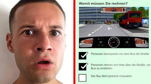 Dir fällt es aufgrund der vielen bunten leuchtreklame schwerer, andere fahrzeuge von der umgebung zu unterscheiden. Fuhrerschein Theorie Prufung Youtube