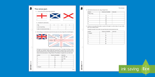 How the union jack flag came to be. The Union Jack Worksheet Teacher Made