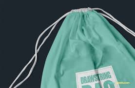 Download Free Drawstring Backpack Mockup On Behance