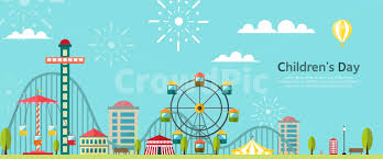 열기구, 놀이공원, 롤러코스트, 관람차, 구름, 사진,이미지,일러스트,캘리그라피 - DAWOOL작가