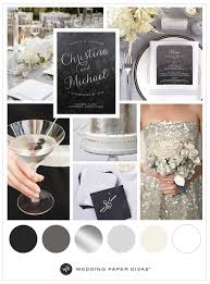 Black And Silver Wedding Classic Silver And Black Wedding Ideas Silver Wedding Colours Black And White Wedding Theme Wedding Colors