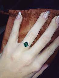 Emerald Engagement Ring Weddingbee Emerald Engagement Engagement Rings Green Engagement Rings