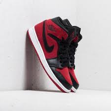 Black White Jordan 1 Mid Air Jordan 1 Mid Gym Red Black White 137 Black And Red Air Jordans Jordan 1 Mid