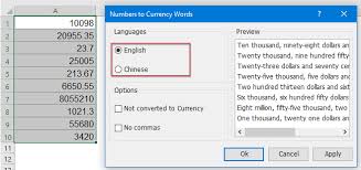 Select spellnumber from the popup menu. Quickly Convert Or Spell Out A Number Into English Words In Excel
