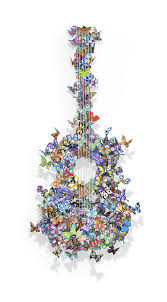 Art Collections Eden Fine Art Butterfly Art Guitar Wall Art Art