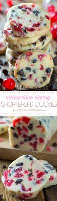 Make The Classic Shortbread Cookies Red With Bits Of Maraschino Cherry And You Will Get Beautiful Christmas Co Cookies Recipes Christmas Desserts Yummy Cookies
