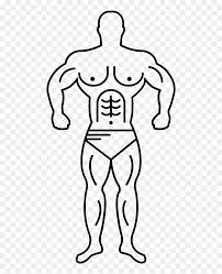 People flat line icons set. Collection Of Free Outline Drawing Person Download Early Stage Blood Clot Symptoms Hd Png Download Vhv