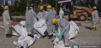 Aqi (my) 149 unhealthy for sensitive groups pasir gudang. Malaysia Toxic Dump Clean Up Tyre Rubber Recycling