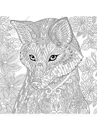 Fox Coloring Pages Free Printable Below Is A Collection Of Fox Coloring Page Which You Can Dow In 2020 Fox Coloring Page Detailed Coloring Pages Animal Coloring Pages