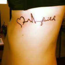 Pin By Katelyn Risner On Tatts I Want Love Like Heartbeat Tattoo Heartbeat Tattoo Design Faith Tattoo Designs