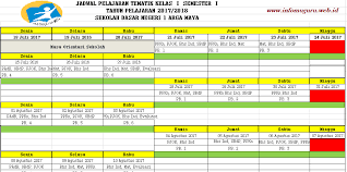 Aplikasi Jadwal Pelajaran K13 Format Excel Informasi Untukmu Guru