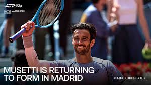 Highlights: Musetti marches past Griekspoor, reaches Madrid 2026 R4