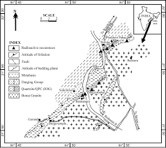Radon is an odorless, colorless gas produced by the breakdown of uranium that seeps out of the however, allegations that granite countertops are radioactive and can emit radon gas are not new. Geological Map Of Gurundia Phuljhori Pahar Showing Radioactive Qpc Download Scientific Diagram