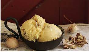 Birch Syrup Ice Cream With Buttered Hickory Nuts Cream Recipes Ice Cream Syrup Recipe