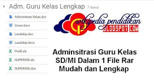 Pin Di Wikipedia Pendidikan Adminsitrasi Guru Kelas Sd Mi Dalam 1 File Rar Mudah Dan Lengkap Tentunya