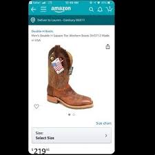 Double H Boots Nwt