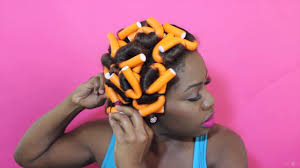 How well each style comes out will depend on the flexi rods on straight natural hair. Flexi Rods On Dry Hair Youtube
