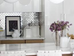 A stainless steel backsplash is just one of many stainless steel additions that can make your new kitchen shine. Stainless Steel Backsplash Tiles Pictures Ideas From Hgtv Hgtv