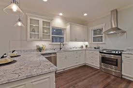 white granite countertops