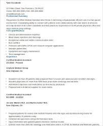Browse medical assistant resume samples and read our guide on how to write a medical assistant resume. Free 8 Medical Assistant Resume Samples In Ms Word Pdf
