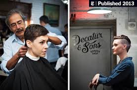 Nowadays we're excited to announce we. For Women Hairstyles At The Barbershop The New York Times
