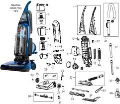 Bissell Powergroom Helix Rewind Price Bissell 18m9 Rewind Smartclean Vacuum Parts