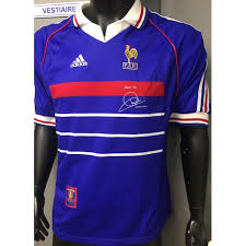 This would be his last. Maillot Equipe De France Zinedine Zidane Taille Xl France 98 Argus Foot Sports