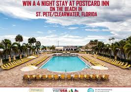 Pete beach, you'll be 3.2 mi (5.2 km) from sunset park and 9.6 mi (15.5 km) from museum of fine arts. Win A 4 Night Stay At Postcard Inn On The Beach In St Pete Clearwater Florida Visit Usa