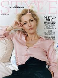 Gillian anderson independent talent group ltd. Gillian Anderson In The Sunday Time Style Magazine January 2020 Hawtcelebs