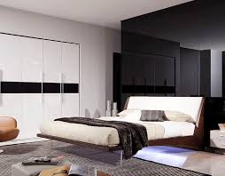 Live in the heart of mary brickell village, also known as the financial district, in downtown miami. Volterra Contemporary Brown Oak And White Floating Bed W Lights