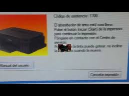 Printer error has occurred.contact your nearest. Solucion Error 1700 Impresora Canon G2100 Youtube
