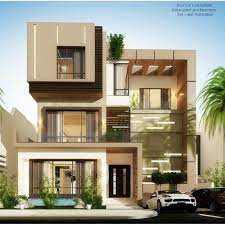 Pin By Azhar Masood On Houses Exterior House Designs Exterior House Front Design Minimalis House Design