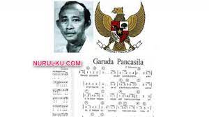 Lambang negara indonesia garuda pancasila diusulkan oleh sultan hamid ii dari pontianak, seorang perwira tinggi berpangkat mayor jenderal knil. Pencipta Lagu Garuda Pancasila Satu Nusa Satu Bangsa Dan Bagimu Negeri Serta Tahunnya Nurulku Blog