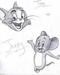 Tom and jerry coloring step by step tom and jerry drawing coloring page subscribe to my channel to get more videos. Pencil Drawing Simple Easy Tom And Jerry Drawing Rectangle Circle