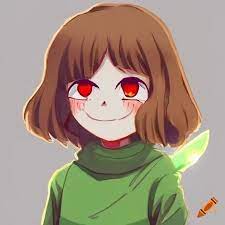 Chara undertale on Craiyon