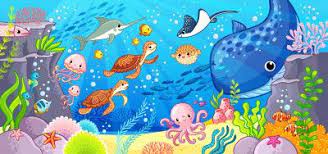 Yedigoller park bridge jigsaw puzzle. Undersea World Puzzle In Under The Sea Jigsaw Puzzles On Thejigsawpuzzles Com Play Full Screen Enjoy Puzz Cute Cartoon Animals Cartoon Animals Undersea World