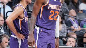 Your basketball home for scores, schedules, stats, video, recaps, news, fantasy, rankings and more. Ayton Drains A Three And Now Suns Fan Andrew Leezus Has To Tat His Face Bright Side Of The Sun