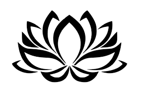 Digital File Lotus Flower Svg Png Jpg Cricut Etsy Flower Svg Flower Silhouette Lotus Flower