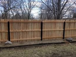 Today we would like to highlight a new product we have been more than happy to implement more than likely if you are choosing to build a wood fence, you don't want it looking like a metal fence. 8 Lifetime Steel Post At Menards