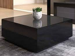 Besides good quality brands, you'll also find plenty of discounts when you shop for black glass table during big sales. Black Gloss Square Coffee Table With Glass Top