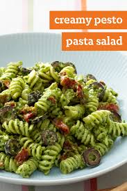 Creamy Pesto Pasta Salad Recipe Creamy Pesto Pasta Pesto Pasta Salad Pesto Pasta Salad Recipe