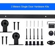 Factory Price Top Mounted American Barn Door Hardware Kits ...
