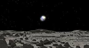 Moon Surface Rocks Scene 3d In 2020 Moon Surface Scene Moon