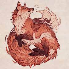 Pin By Dianne Diux On Art Animal Drawings Fox Art Creature Art