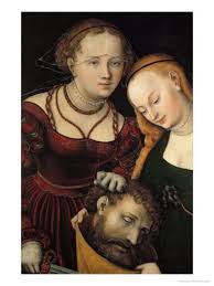 Lucas Cranach The Elder Judith With The Head Of Holofernes Judith With The Head Of Holofernes And A Servant Giclee Print Lucas Cranach The Elder Art Com Lucas Cranach Judith And Holofernes Kunsthistorisches Museum
