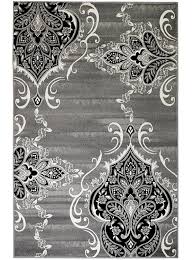Black And White Area Rug Transparent Background New Summit Elite No 52 Royal Damask Boroque Vintage Look Area Rug Grey White Black Many Sizes Available 2x3 2x7 4x6 5x Area Rugs Black Area Rugs Grey Area Rug
