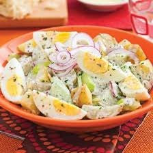 Salade De Pommes De Terre Aux Oeufs Healthy Recipes Canadian Food Food