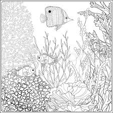 Kids love to make these wonderful images using coral. Coral Reef Coloring Page