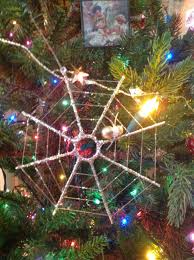 Ukrainian Christmas Legend My Favorite Christmas Ornament Is From A Ukrainian Christmas Spiderweb Lege Ukrainian Christmas Christmas Spider Creepy Christmas