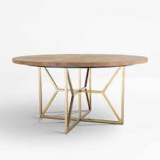 If you prefer the feel of an informal eating arrangement, consider a round dining room set. Hayes 60 Round Acacia Dining Table Reviews Crate And Barrel Canada